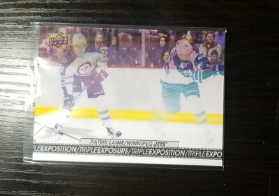 2017-18 Upper Deck Triple Exposure Patrik Laine Winnipeg Jets MONTREAL CANADIENS