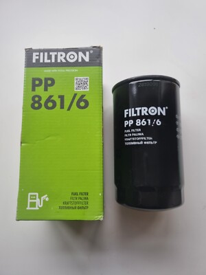 Filtron PP 861/6 Fuel Filter for Cars, trucks, buses and Utility 