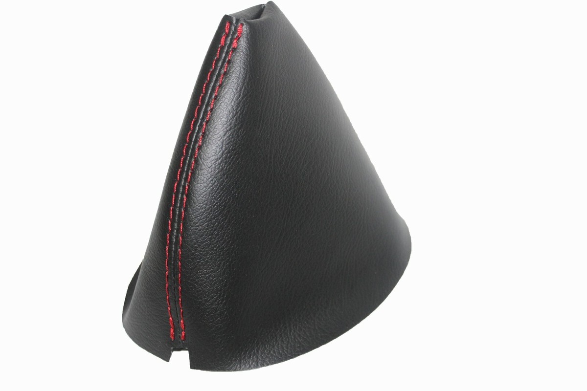 Fits 90-96 Nissan 300ZX (Z32) Real Leather Manual Shift Boot w/Red