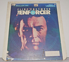 Clint Eastwood The Enforcer Selectavision Videodisc CED, Untested