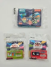 Lot of 3 Sealed Mudpuppy Chik Fil A Toys Dominoes Puzzle