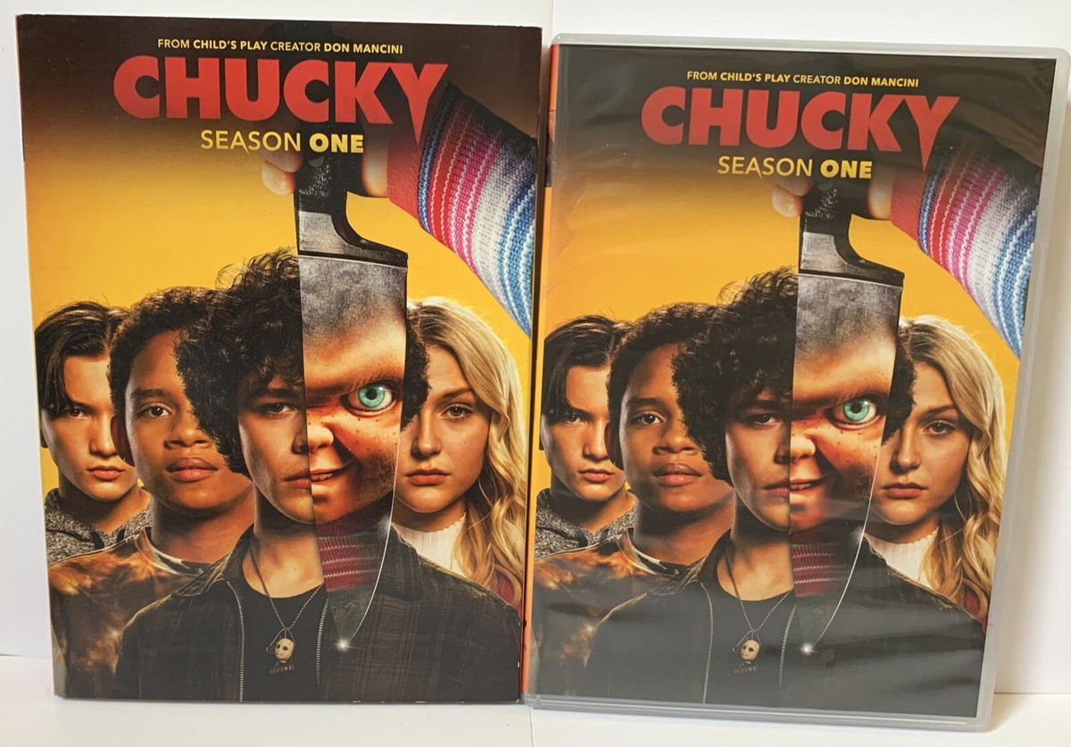 Child's Play 1 2 3 Curse of Chucky & CHUCKY SEASON ONE DVD LOT