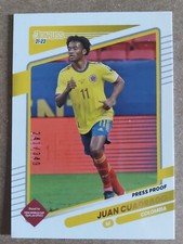 2021-22 Donruss Soccer Road To Qatar #28 JUAN CUADRADO Gold Press Proof SP #/349