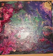 handmade acrylic painting on canvas