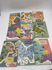 Lot of 9 American Geographical Society Around the World Program Books