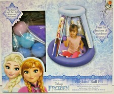 Disney FROZEN Kąpiel z kulkami z 10 piłeczkami Playland Ball Pit