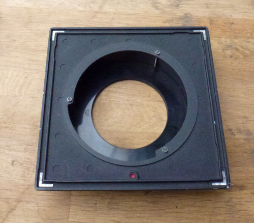 original Sinar F & P lens board panel with copal 3 & 26mm step out extension - Picture 2 of 3
