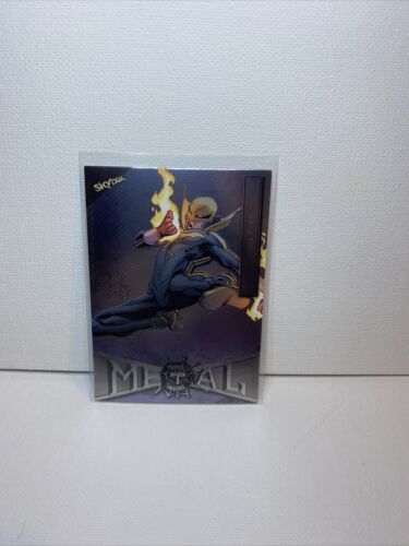 2021 Skybox Marvel Metal Universe Spider-Man #35 Iron Fist Base - Picture 1 of 2