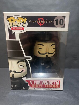 FUNKO 激レア コミコン限定 メタリック版 V フォー ヴァンデッタ FUNKO POP! Movies Vaulted V For Vendetta #10 RARE | eBay