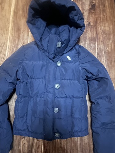 Abercrombie & Fitch Kids Puffer Coat Down Filled Size Med - Picture 6 of 13