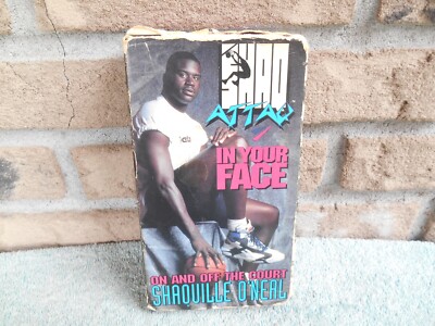 Shaq Attack - In Your Face: On and Off the Court (VHS, 1992