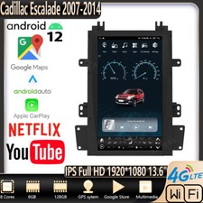 13.6" Android CarPlay Car Stereo Radio GPS Navi For Cadillac Escalade 2007-2014