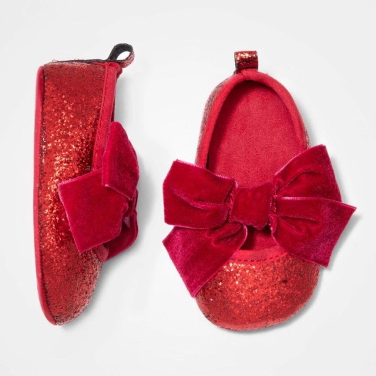 Cat Jack Baby Girls Ruby Red Slippers 6 9 months