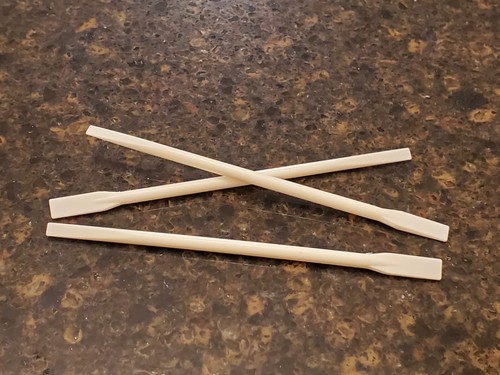 Spatola per cemento miscelazione dentale 500 pezzi plastica - Foto 3 di 3
