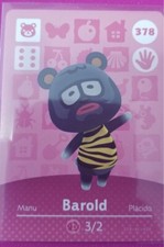 Nintendo Animal Crossing Amiibo Card 378 B...