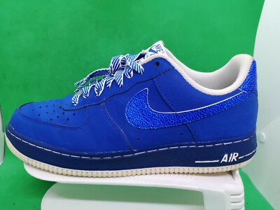 Nike Air Force 1 Game Royal White Mens Size 10 488298-422  display picture 1