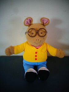 arthur plush doll
