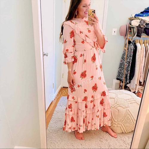 NWT Christy Dawn Bijou Dress in Blush 