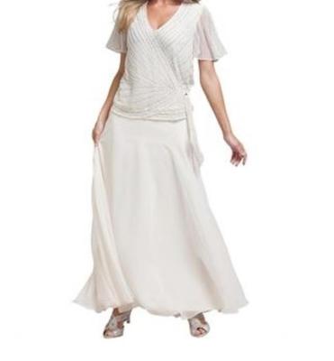 Mother of Bride Groom Women's Wedding evening formal gown dress plus 16W 18W 20W
