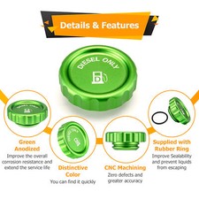 Magnetic Diesel Fuel Tank Cap For Chevrolet Silverado 15001500 Ltd 3.0l 20-24