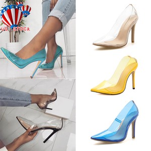 ladies clear shoes
