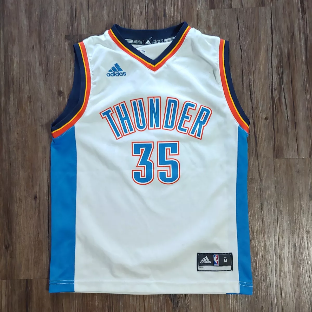 Youth Oklahoma City Thunder Kevin Durant Blue Swingman Basketball Jersey