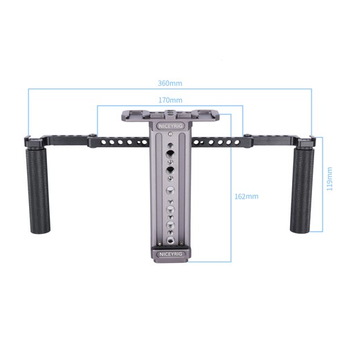 NICEYRIG Tablet Holder with Hand Grip for iPad Pro iPad mini MediaPad M5 M6 T5 - 第 11/12 張圖片