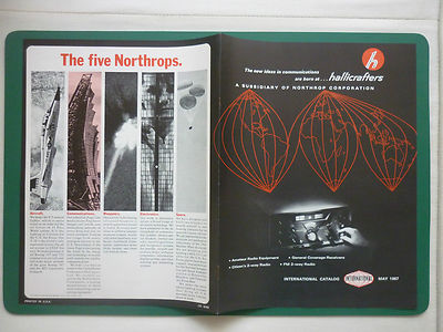 Plakette THE HALLICRAFTERS NORTHROP ELECTRONIC RADIO AMATEUR EQUIPMENT RECEIVER