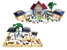Playmobil Clinique Vétérinaire + Centre de Soins Animaux  4343, 4344, Extensions