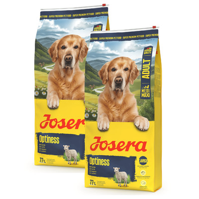JOSERA Optiness (2x12,5kg) | mit extra großer Krokette