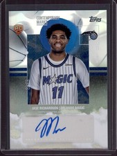 JASE RICHARDSON 2025-26 Topps Contemporary Marks Rainbow RC Autograph Auto CM-JR