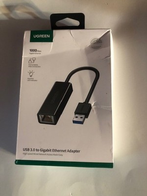 UGREEN USB 3.0 to Gigabit Ethernet Adapter Laptop/PC/MacBook & Nintendo Switch
