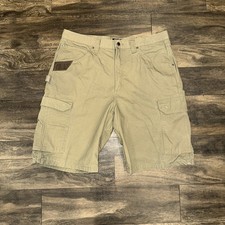 Wrangler Shorts Workwear Cargo Utility Ripstop Ranger Men's Size 38 Inseam 11"