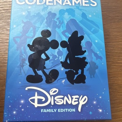Disney Codenames Disney Family Edition Board Game 2+ Players 2019 used