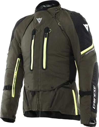 Dainese Super Adventure Abshell Textile Jacket - Tarmac/Black/Yellow