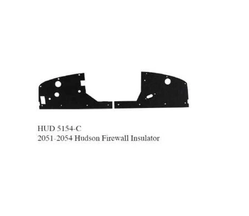 Firewall Sound Deadener Insulation Pad for 1951-1954 Hudson - Image 4 of 4