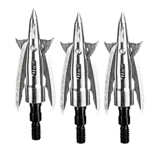 Beast Broadheads 2.0" 100 Grain Titanium 3-Pack (TI-3PACK-100g-2.0in)
