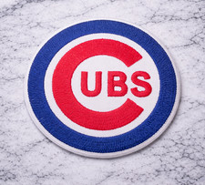 CHICAGO CUBS RETRO LOGO MLB EMBROIDERED IRON ON PATCH 3" FREE SHIP  TRACKING