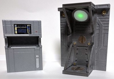 Authentic NEW STAR TREK TRIPLE FICTION PRODUCTIONS BORG ALCOVE REPLICATOR SET