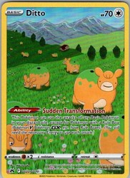 Ditto GG22/GG70 Crown Zenith Galarian Gallery Holo Ultra Rare