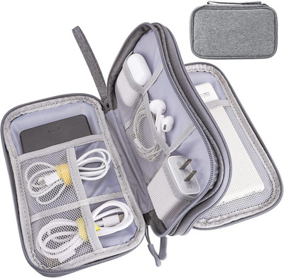 Teskyer Kabeltasche Organizer, Wasserdichte, Urlaub Must Haves, Multifunktional 