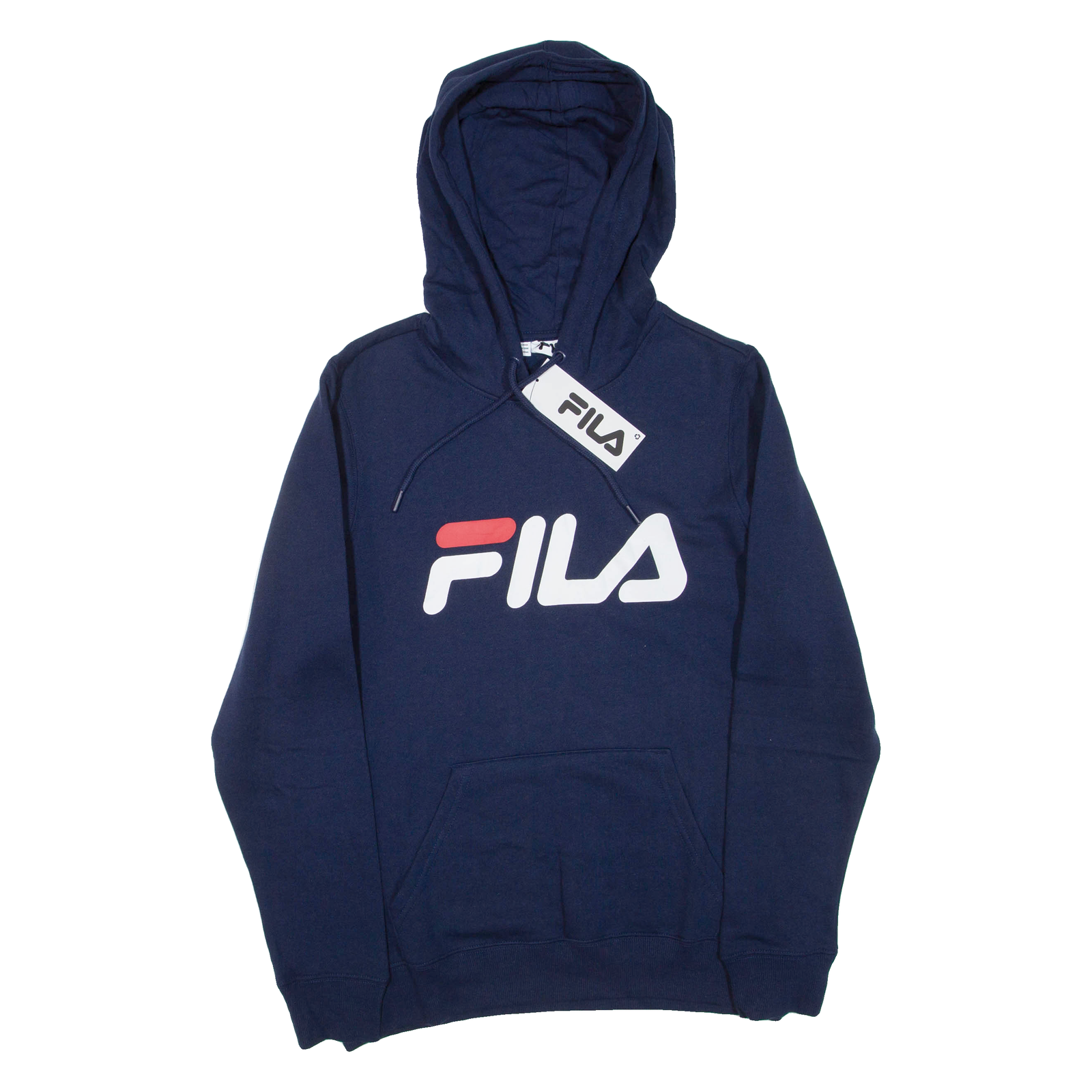 FILA felpa con cappuccio donna blu UK 14