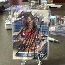 ALICIA FOX 2016 Topps WWE Signed Autographed Card 