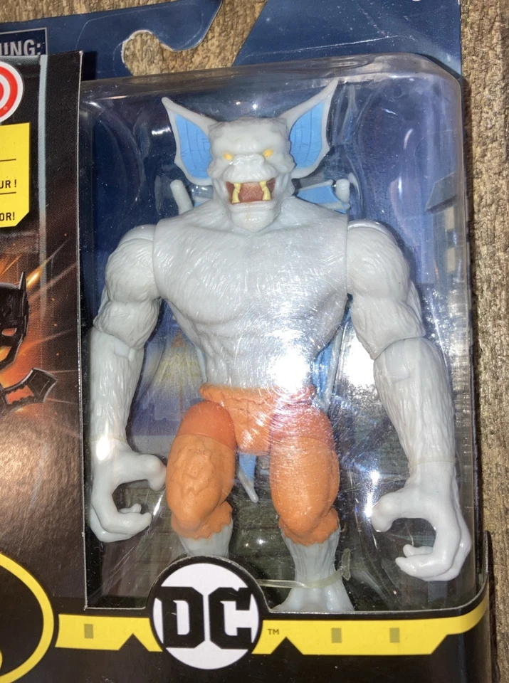 DC Spin Master White Man-Bat 2020 primera edición variación exclusiva de Target Foto 2 de 4
