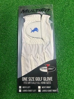 Detroit lions Team Golf USA Adult One Size Golf Glove for Right Handed Golfer