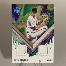 2021 Diamond Kings DK Materials Trevor Rogers Rookie Dual Jersey Patch #DKM-TR