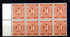 All.Besetzung 1946   Mi.-Nr.   HBl 124:   I.Kontr.ratsausgabe       (B11)