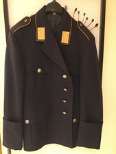 German luftwaffe pilots jacket and cap, size 14.