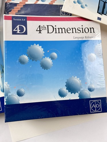 Discos de software vintage versión 3.0 cuarta dimensión conjunto manual ACI 4D disquete Francia - Imagen 5 de 22