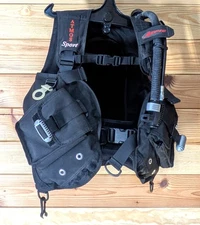 Aeris Atmos Sport Scuba Dive Weight Integrated BCD BC Size Small AIR TIGHT